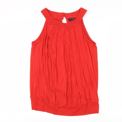 Next Women's Red Tank Top, Size 14, Casual Style