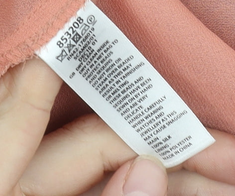 Monsoon Women's Multicoloured Paisley Dress Size 18