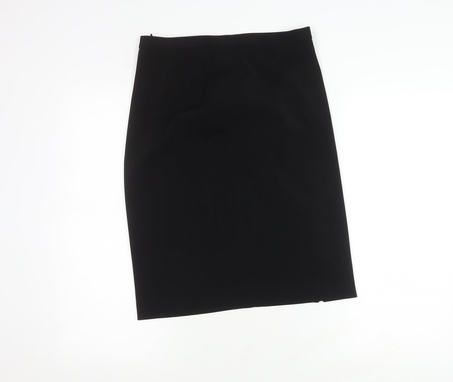 Gabriele Women's Black Knee Length Pencil Skirt - Size 14