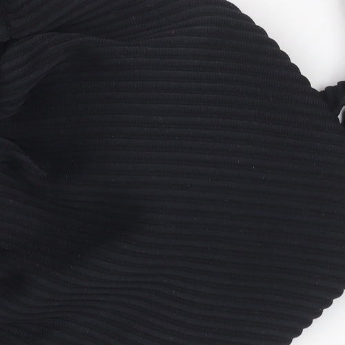 Hollister Women's Black Triangle Bikini Top, Size L