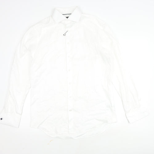 Marks and Spencer Men's White Dress Shirt Regular Fit