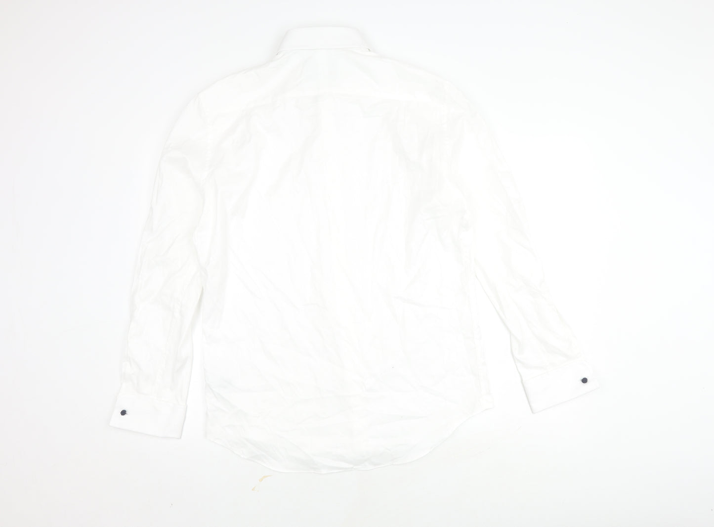 Marks and Spencer Men's White Dress Shirt Regular Fit