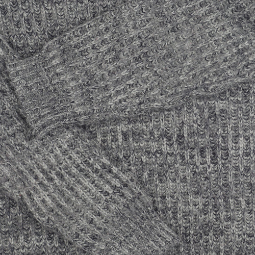 Label Lab Men's Grey Knit Chunky Pullover Jumper M