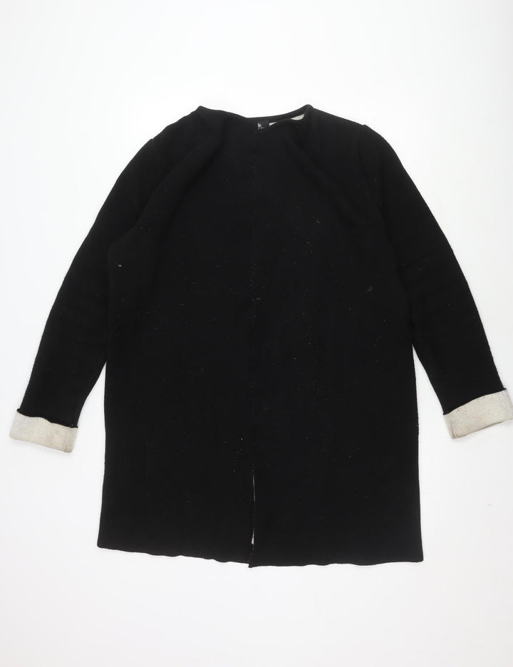 Wallis Women's Black Cardigan, Size S - Acrylic Knit