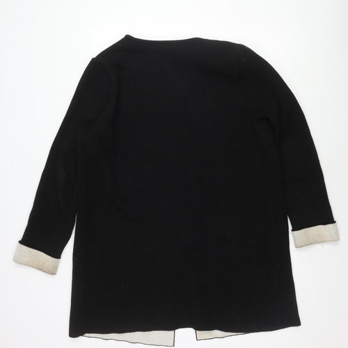 Wallis Women's Black Cardigan, Size S - Acrylic Knit