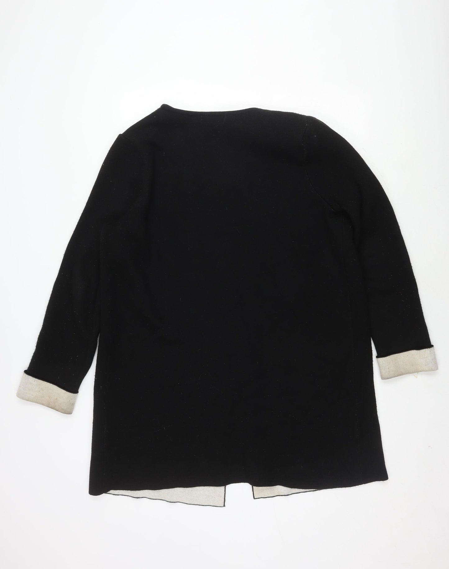 Wallis Women's Black Cardigan, Size S - Acrylic Knit