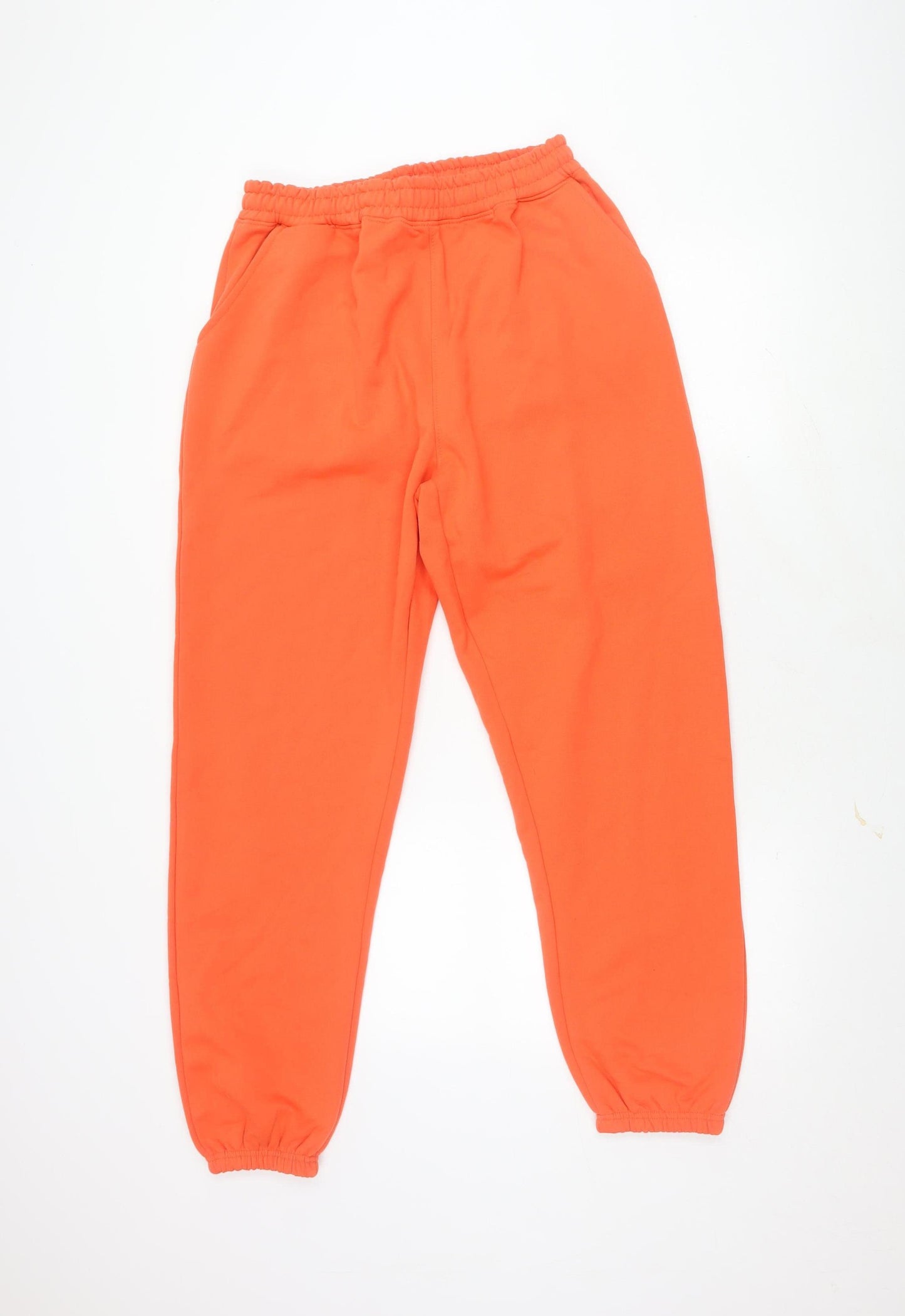 Missguided Women's Orange Jogger Trousers Size 12