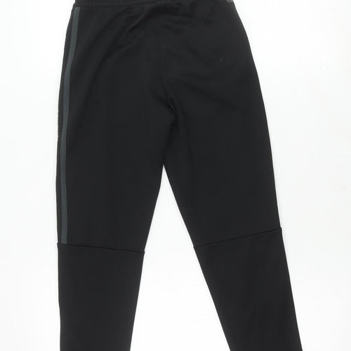 Adidas Boys' Black Track Pants 9-10Y Sportswear