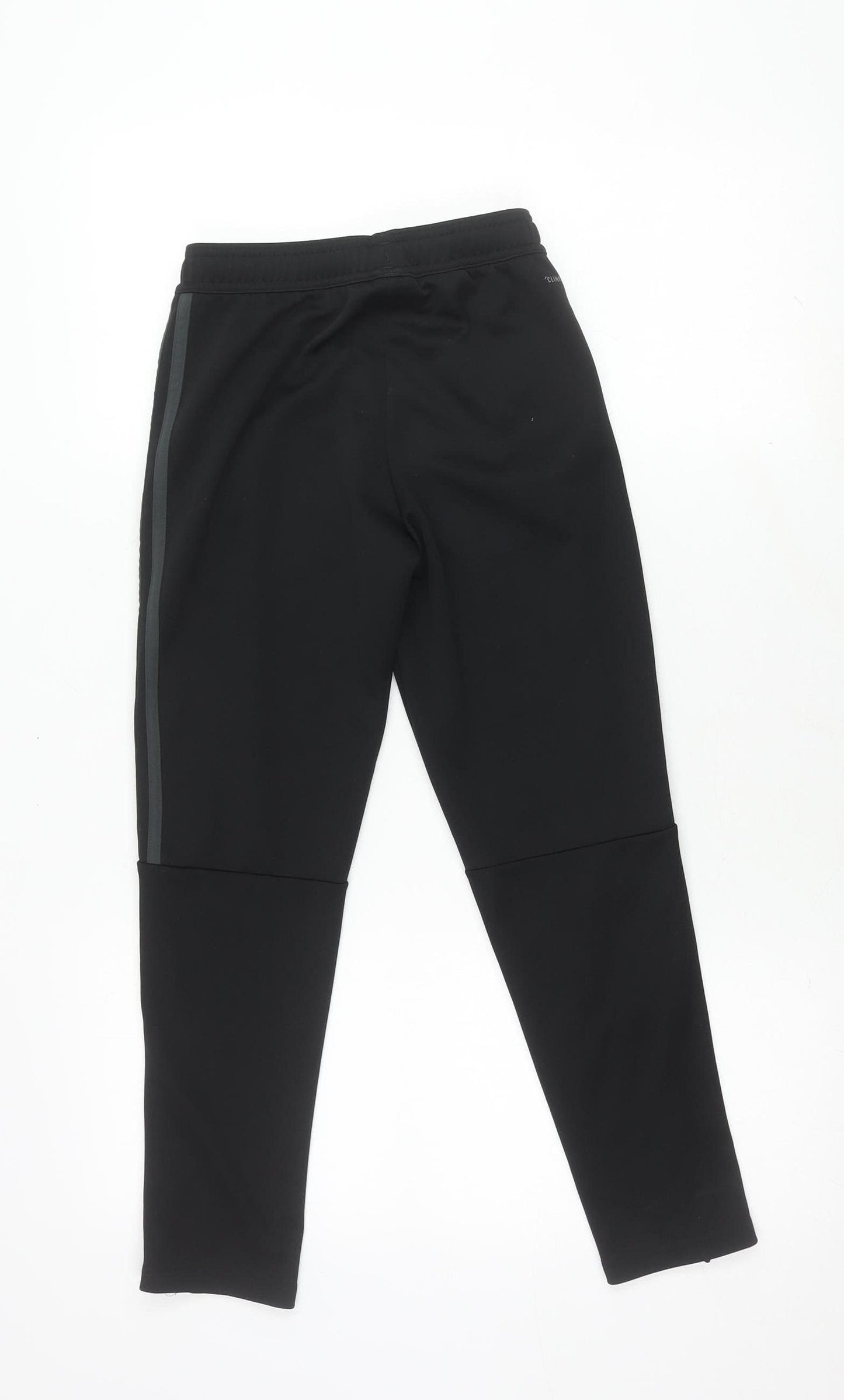 Adidas Boys' Black Track Pants 9-10Y Sportswear
