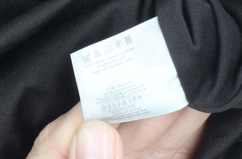 Marks and Spencer Women's Black Floral Long Skirt Size 18