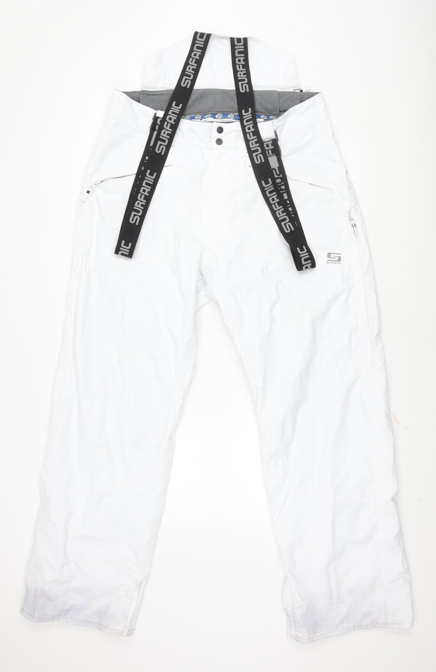 Surfanic Men's White XL Snow Pants
