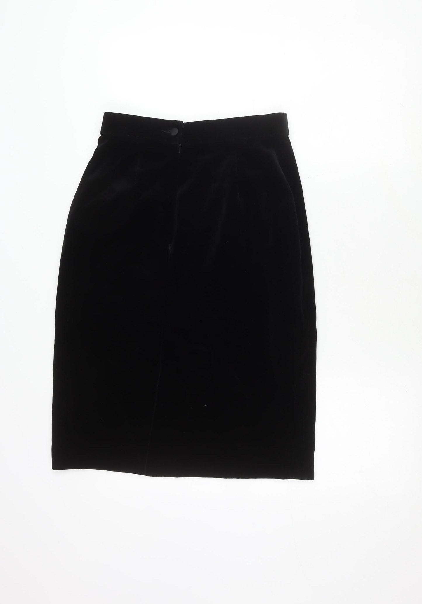 Marks and Spencer Women's Black Skirt, Size 12, Vintage