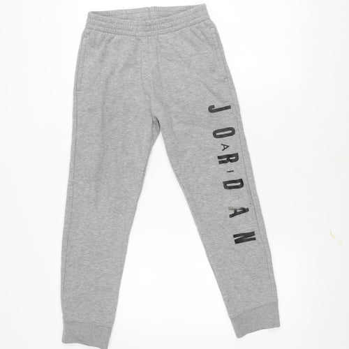 Jordan Boys Grey Jogger Trousers 10-12 Years