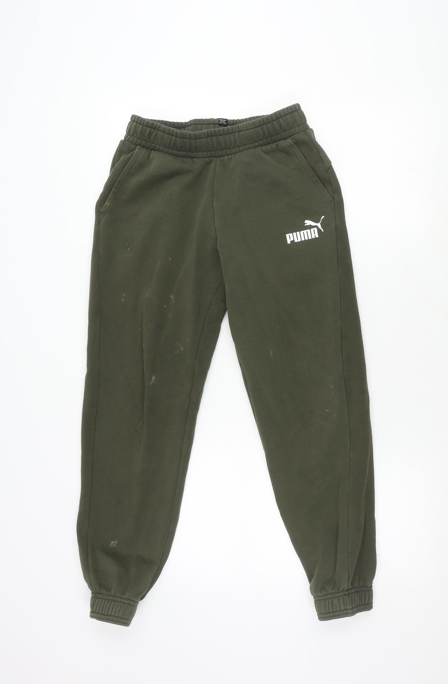 Puma Boys Green Jogger Trousers XL - Casual Comfort