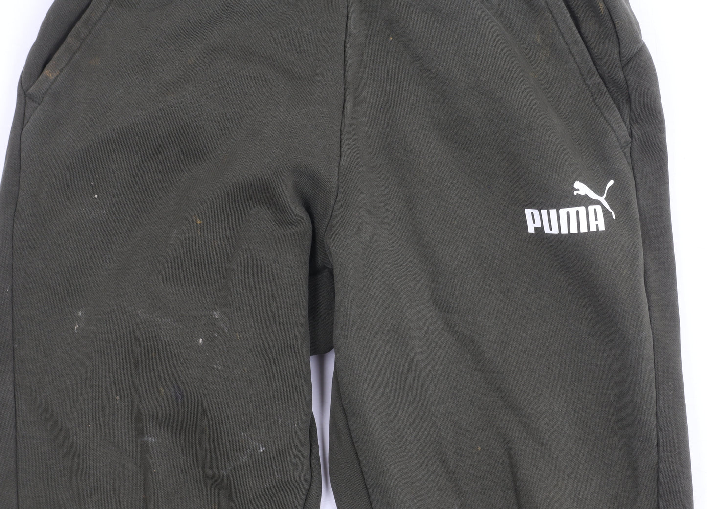 Puma Boys Green Jogger Trousers XL - Casual Comfort