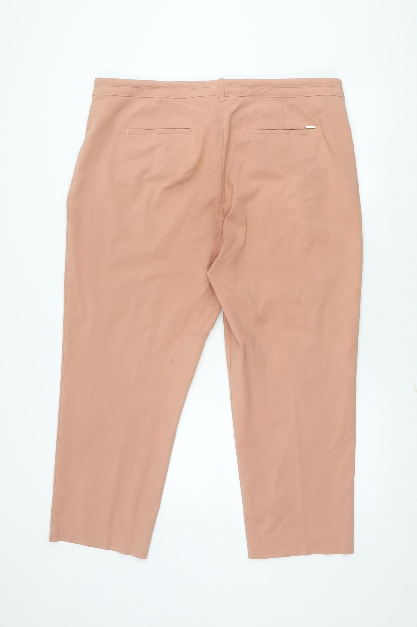 Marks and Spencer Women's Pink Trousers Size 20
