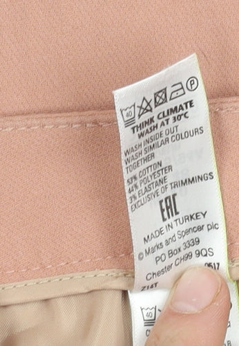 Marks and Spencer Women's Pink Trousers Size 20