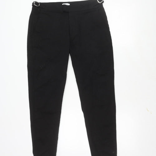 ARNE Women's Black Tapered Trousers M