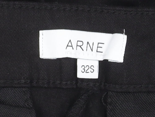 ARNE Women's Black Tapered Trousers M