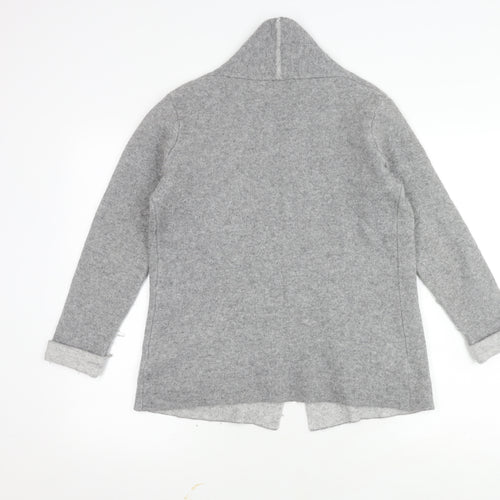 Benedetta B. Women's Grey Cardigan Size S Merino Wool Blend
