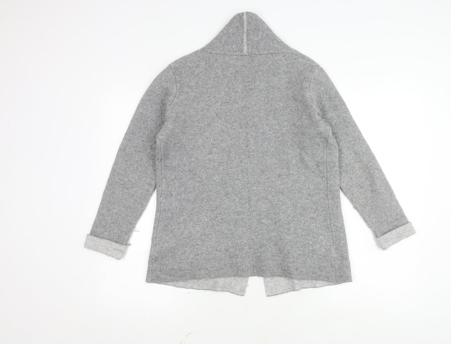 Benedetta B. Women's Grey Cardigan Size S Merino Wool Blend