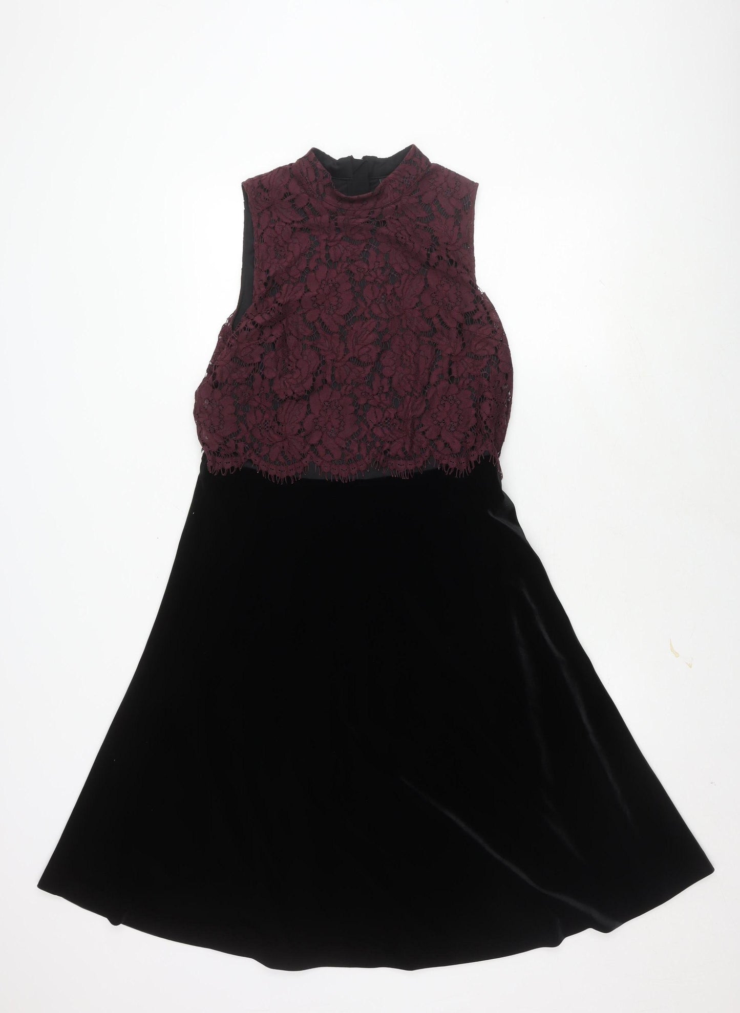 Next Women's Black Lace Dress - UK Size 12