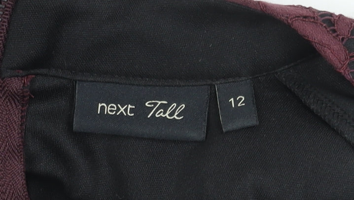 Next Women's Black Lace Dress - UK Size 12