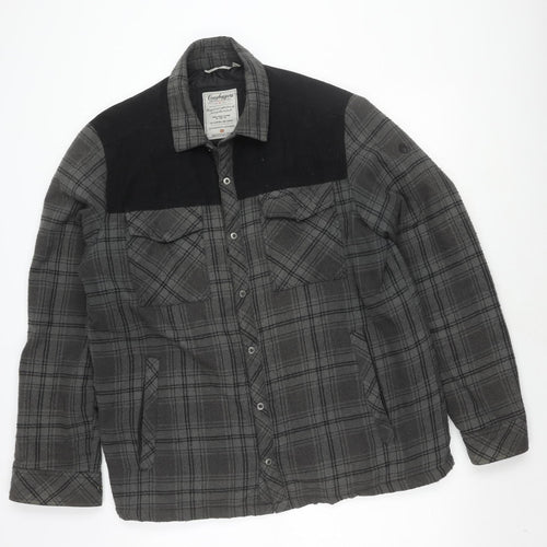 Craghoppers Men's Grey XL Wool Plaid Jacket Casual