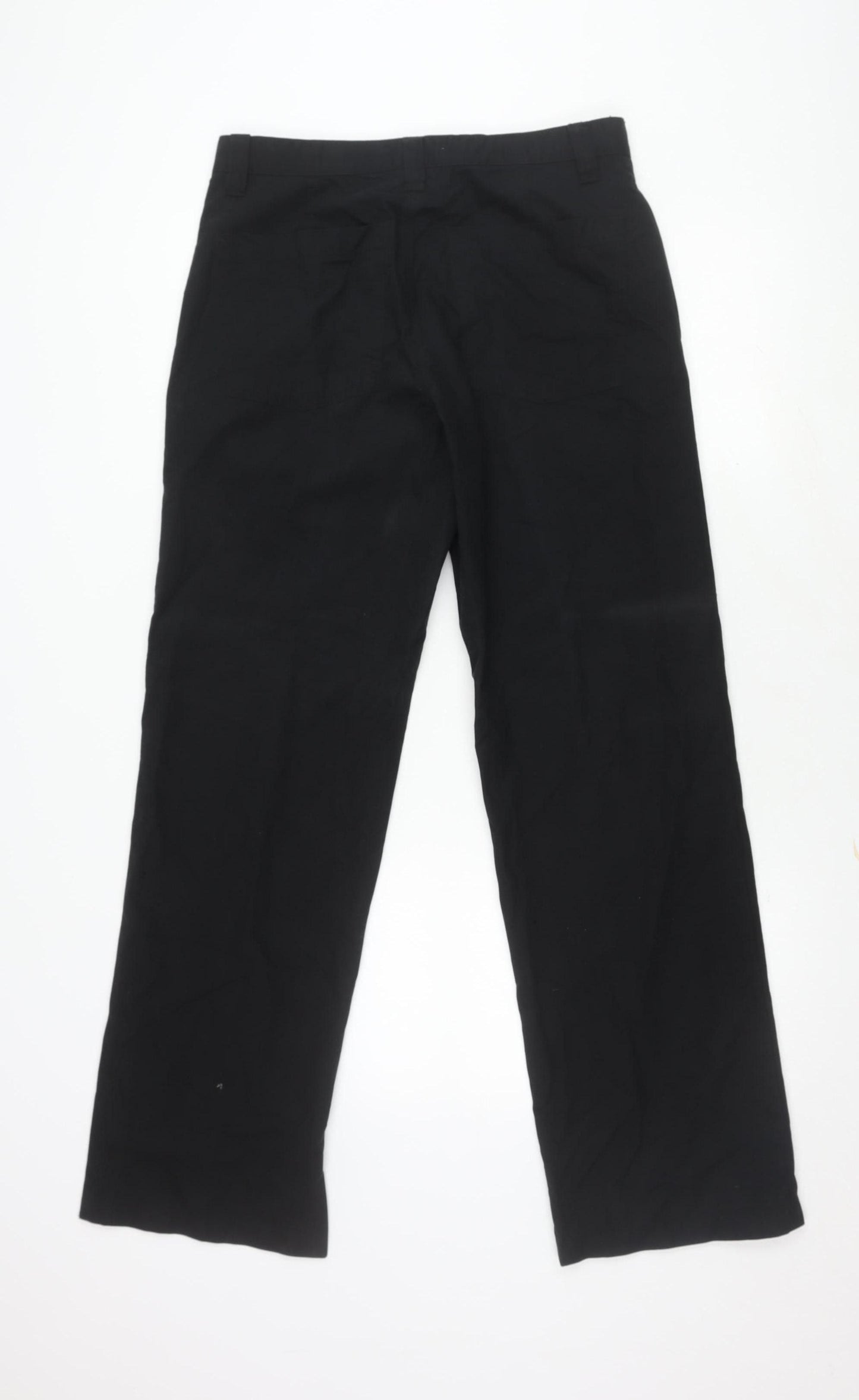 Debenhams Men's Black Regular Fit Trousers
