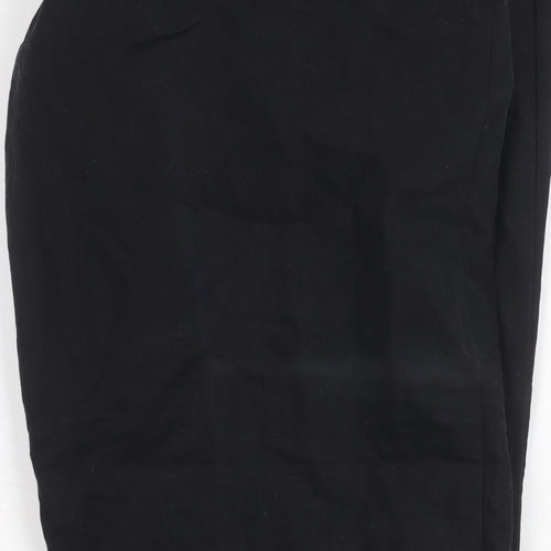 Debenhams Men's Black Regular Fit Trousers
