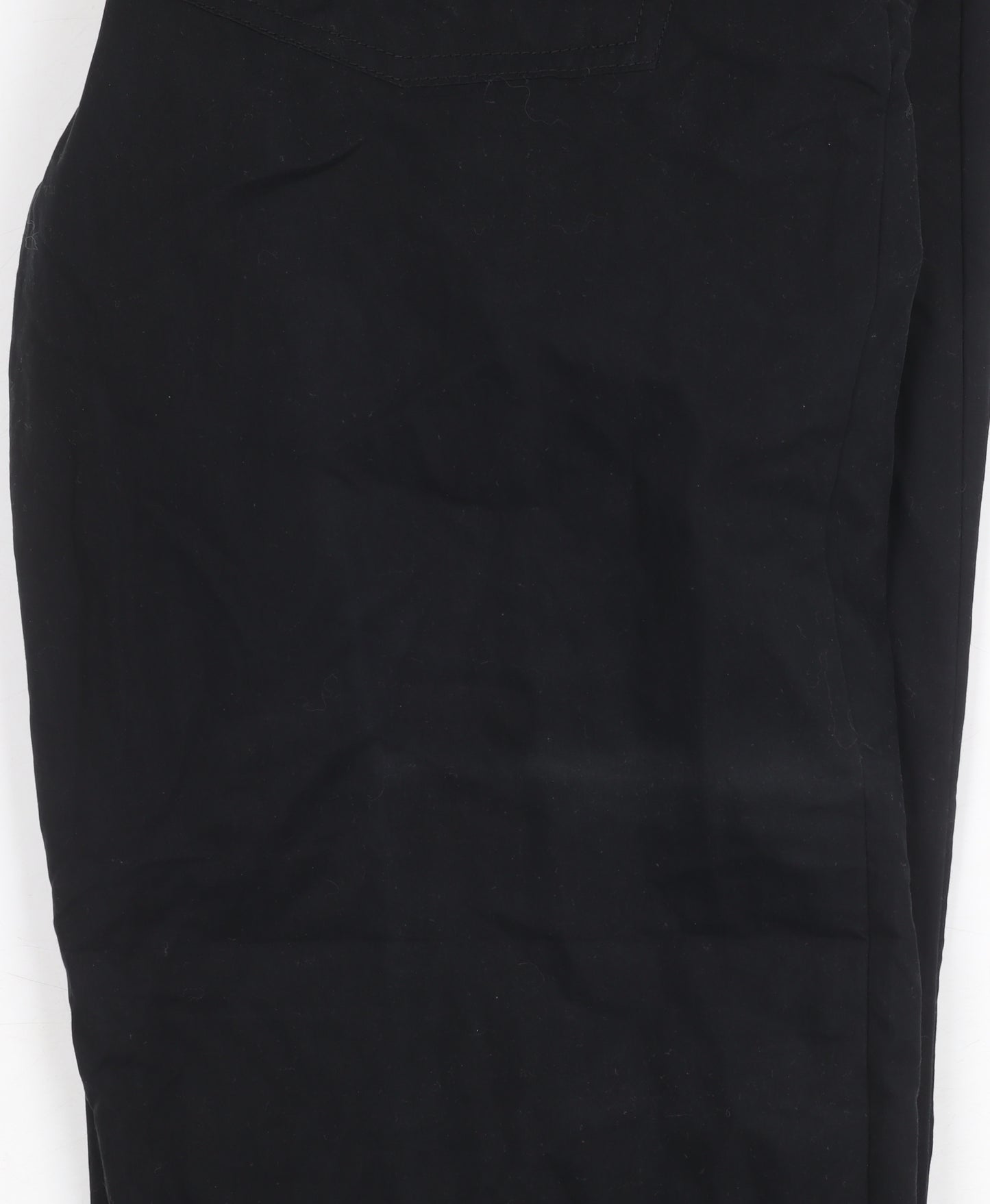Debenhams Men's Black Regular Fit Trousers