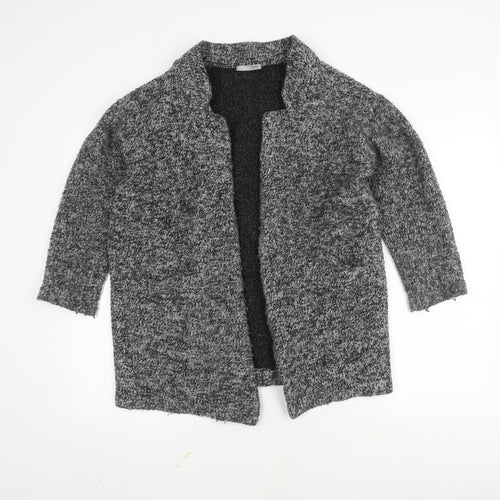 Zara Women's Black Cardigan Size 12 for Casual Wear