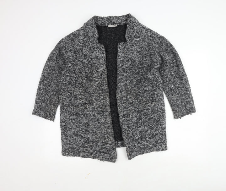 Zara Women's Black Cardigan Size 12 for Casual Wear