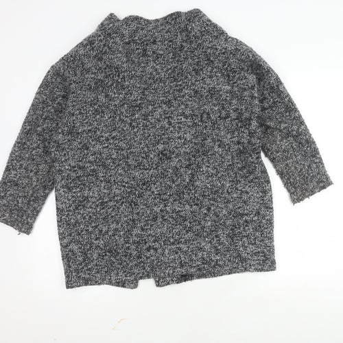 Zara Women's Black Cardigan Size 12 for Casual Wear