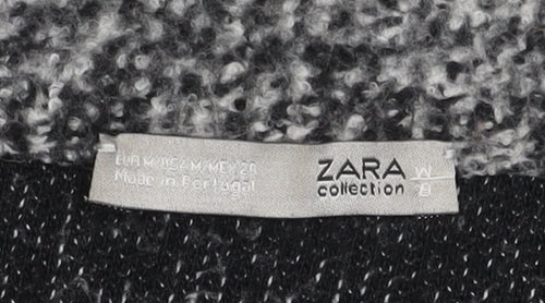 Zara Women's Black Cardigan Size 12 for Casual Wear