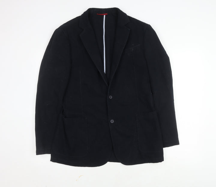 Charles Tyrwhitt Men's Black Blazer, Size 38R, Formal Jacket