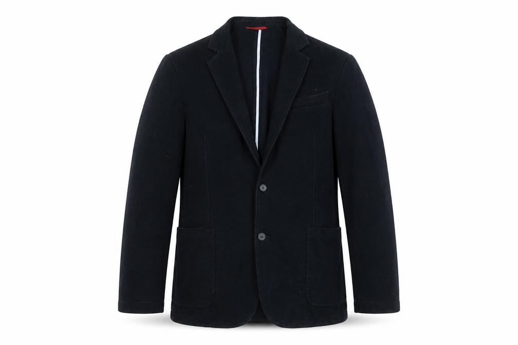 Front view of Charles Tyrwhitt Men's Black Blazer, size 38R, Formal Jacket