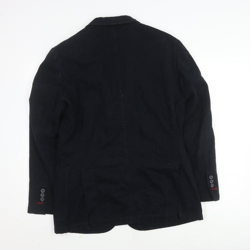 Charles Tyrwhitt Men's Black Blazer, Size 38R, Formal Jacket