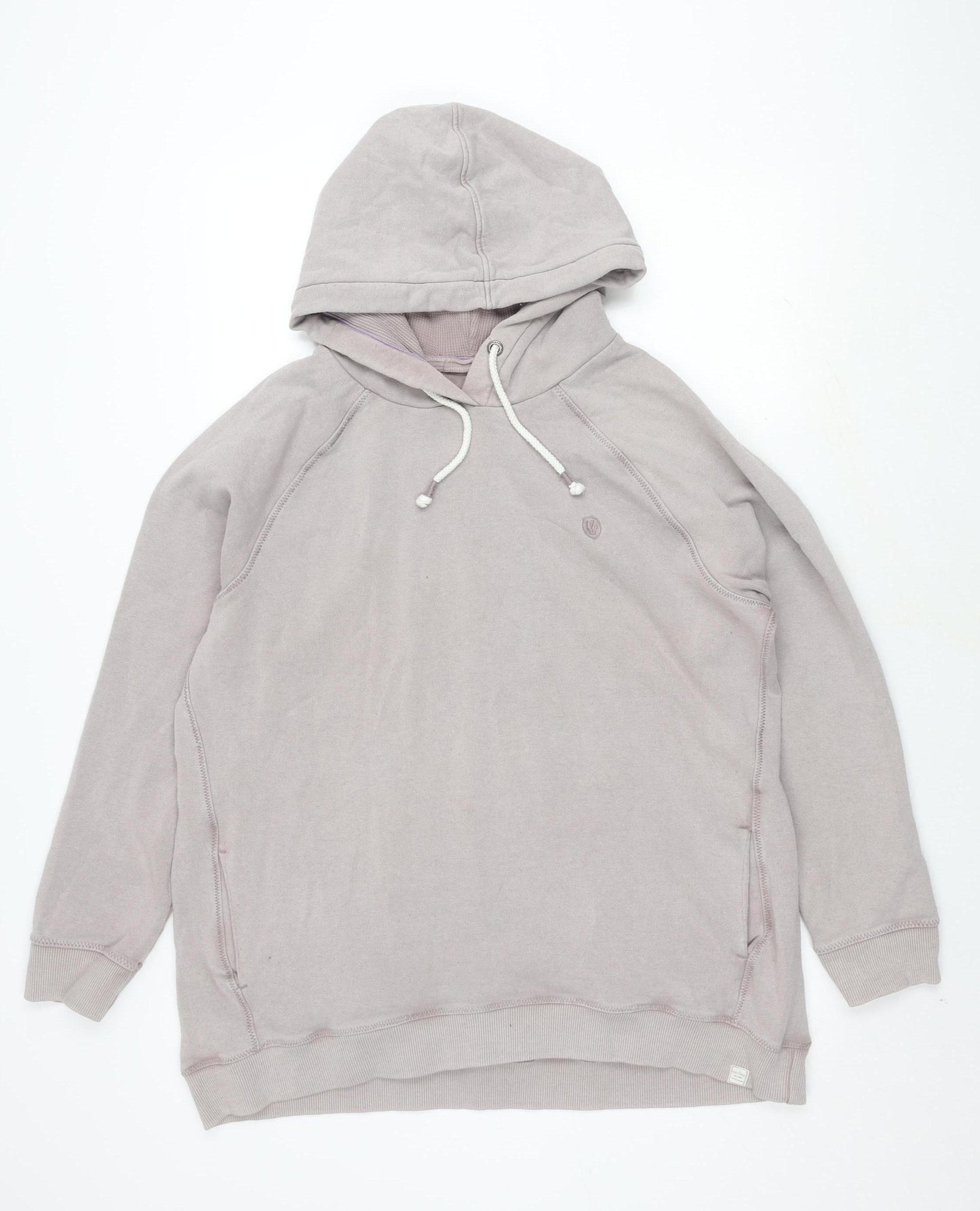 Fat Face Women's Beige Hoodie Size L with Hood