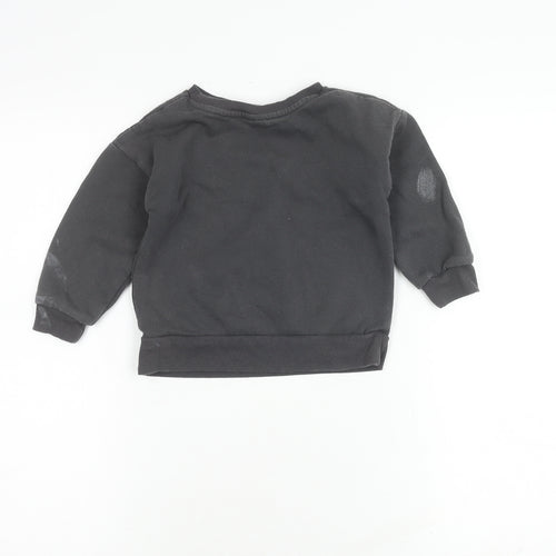 Disney at Primark Girls Black Minnie Mouse Sweatshirt 3-4Y