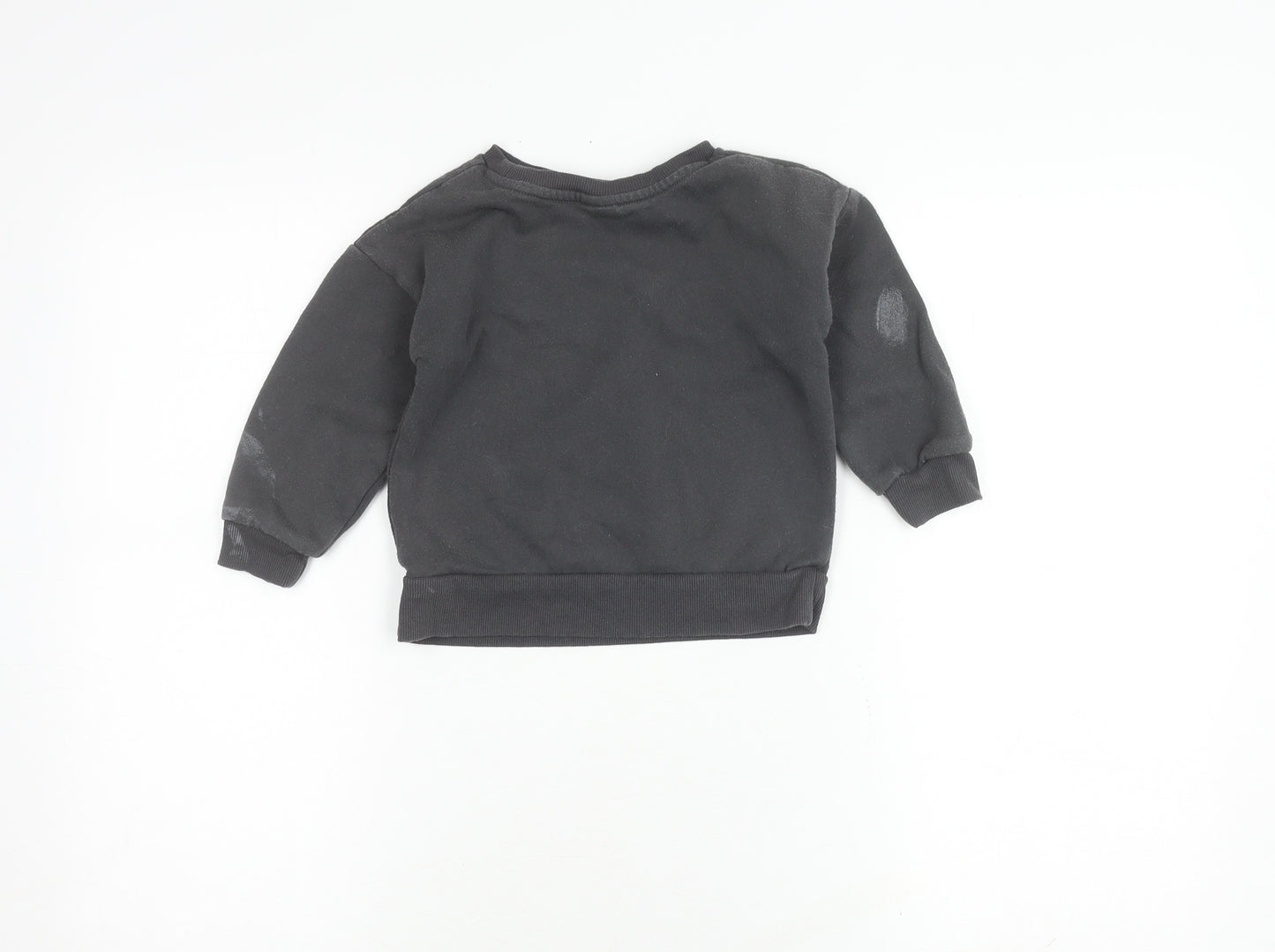 Disney at Primark Girls Black Minnie Mouse Sweatshirt 3-4Y