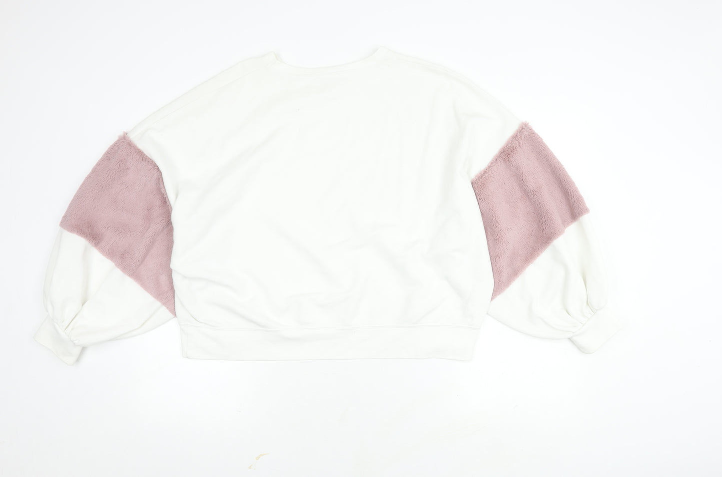 Zara Women's Ivory Pullover Jumper S Size