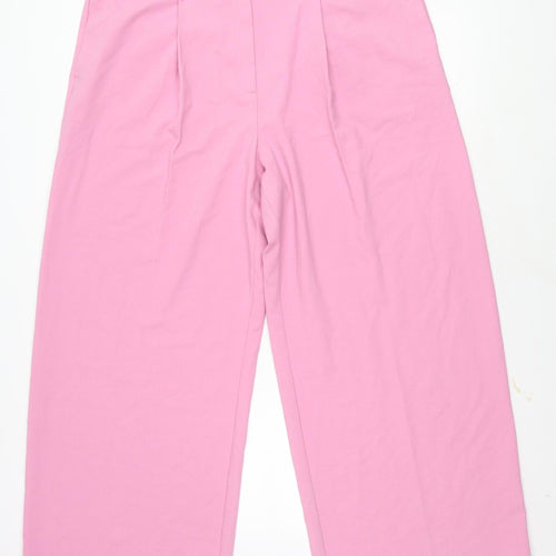Marks and Spencer Pink Regular Fit Trousers Size 20