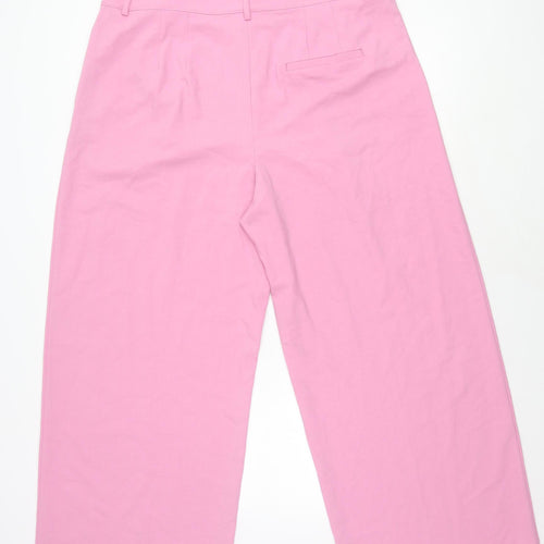 Marks and Spencer Pink Regular Fit Trousers Size 20