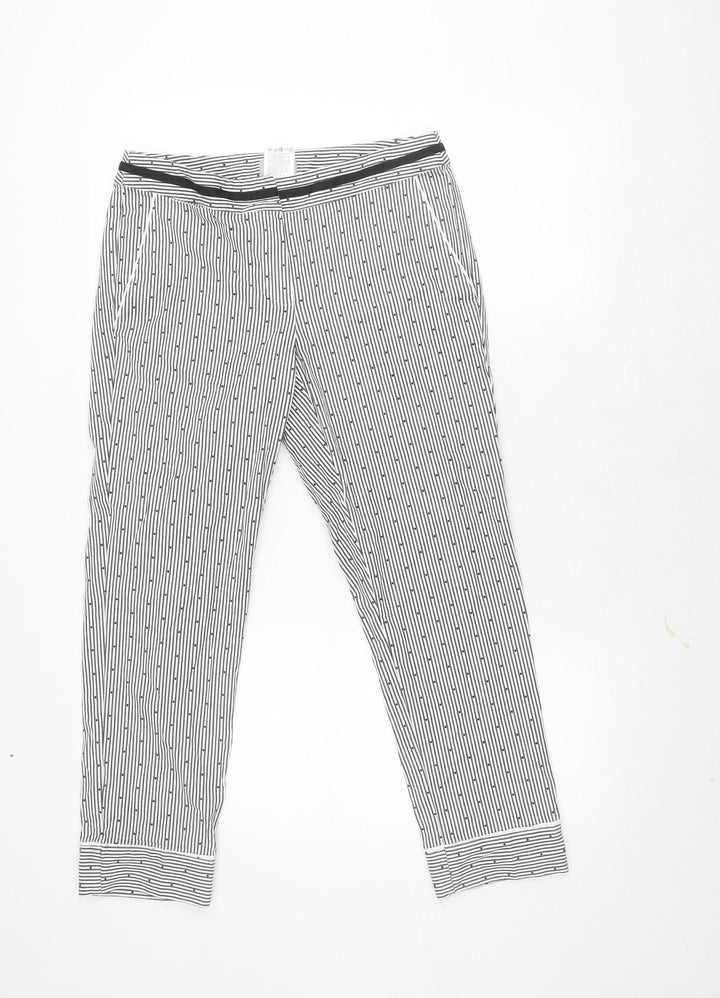 Marella Sport Women's Striped Trousers, Size 10