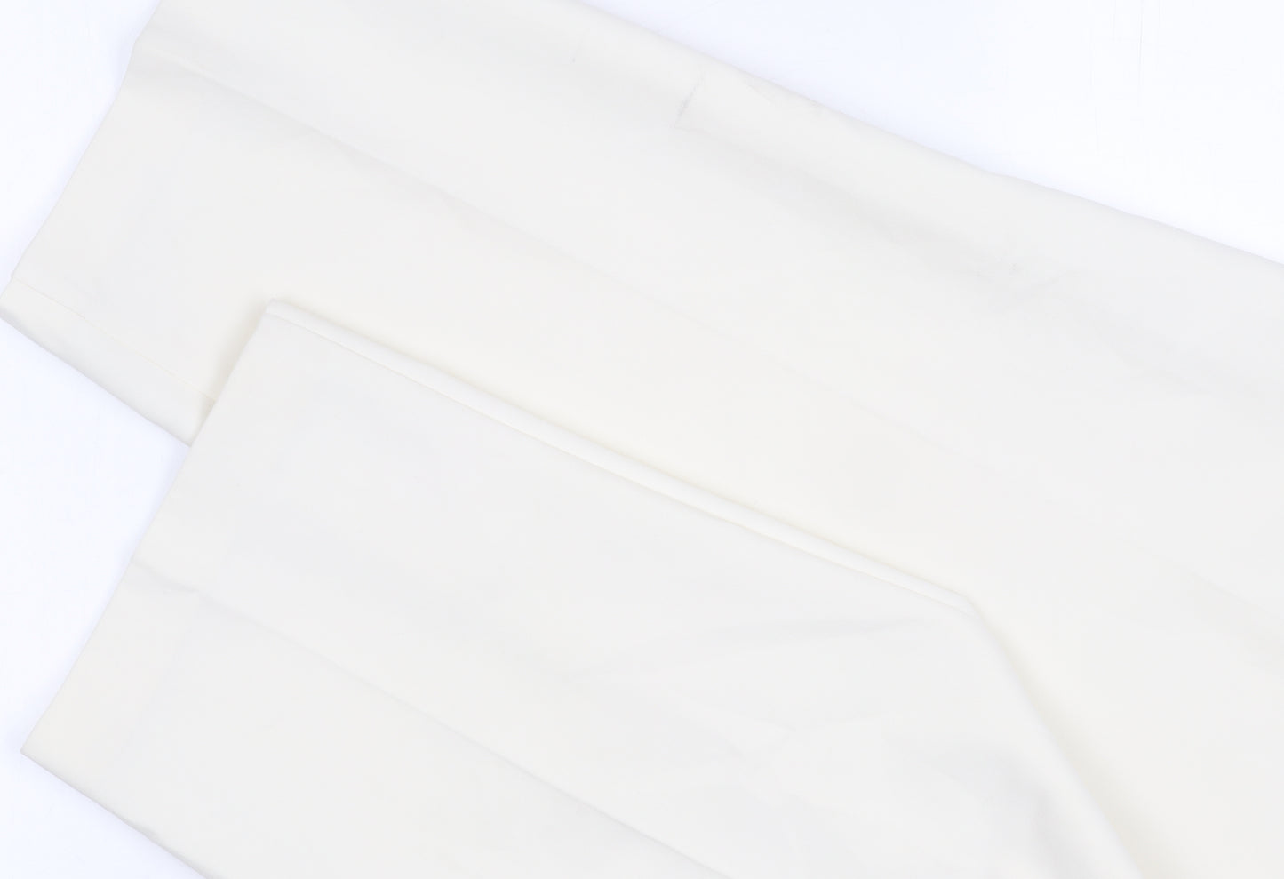 Marks and Spencer Women's White Trousers Size 22 Regular