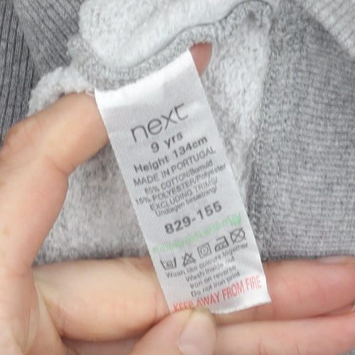 Next Boys Grey Angry Birds Pullover Hoodie 9 Years