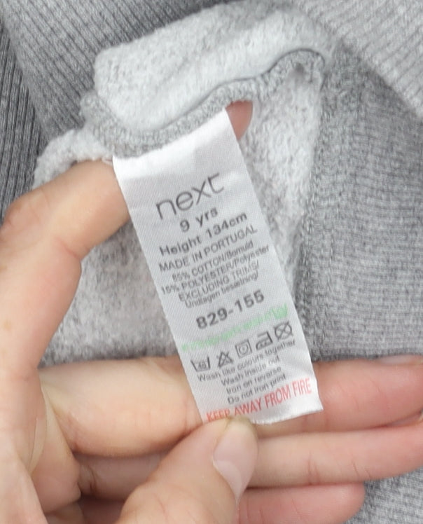 Next Boys Grey Angry Birds Pullover Hoodie 9 Years