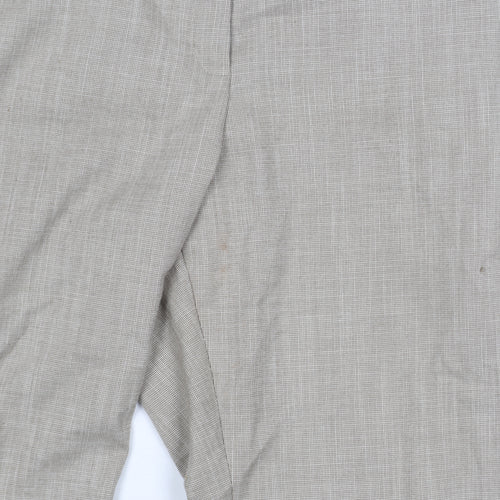 Marks and Spencer Women's Beige Slim Trousers Size 16