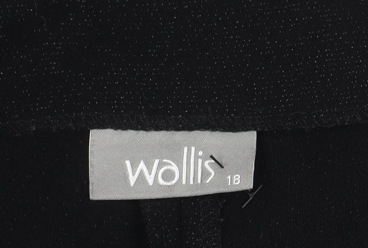 Wallis Women's Black Trousers Size 18